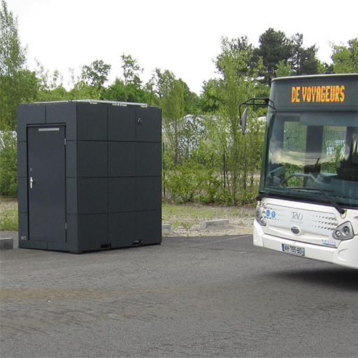 Sanitaire ligne interurbaine