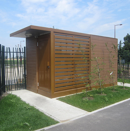Sanitaire avec espace repos